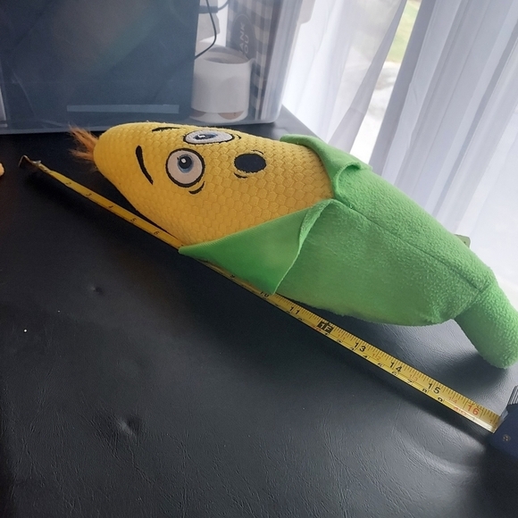 Nanco Corn Cobb Ear Husk Plush 16" Suprised Stuffed Soft - Picture 6 of 9